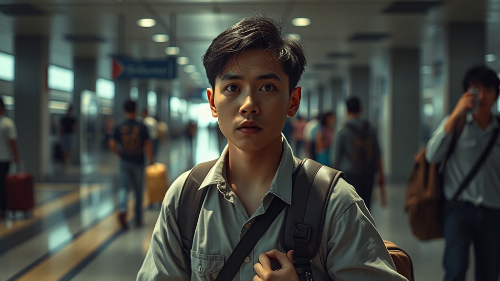 한국인 대상 범죄 표적 이유와 수법 (realistic 스타일)