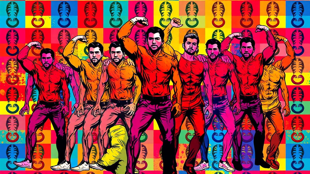 발기부전 치료제, 종류와 효과는? (popart 스타일)