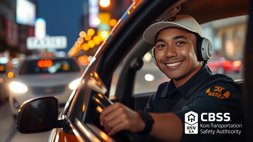 개인택시 양수교육이란? (realistic 스타일)