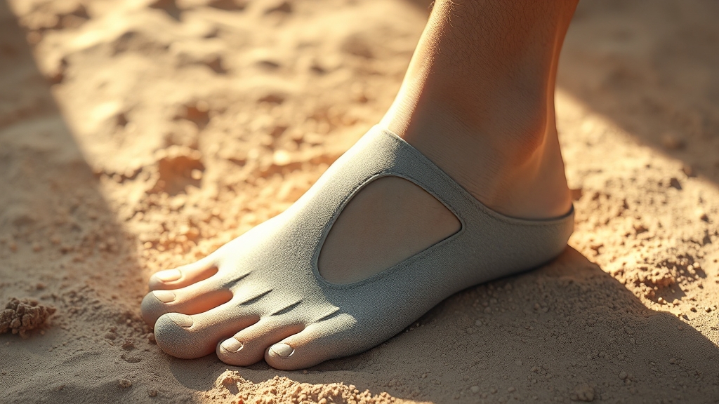 족저근막염 깔창 선택 가이드 (realistic 스타일)