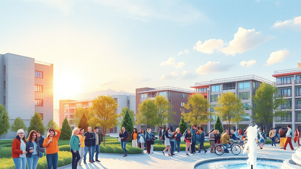 주민세, 왜 중요할까요? (watercolor 스타일)