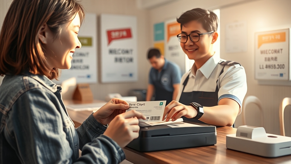 미납 요금 납부 후 복구 절차 (realistic 스타일)