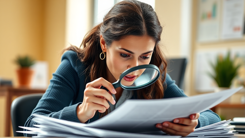 실비 청구 시 주의사항 (realistic 스타일)