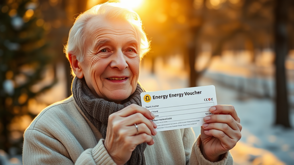 관련 지원 사업: 에너지바우처, 긴급복지지원 (realistic 스타일)