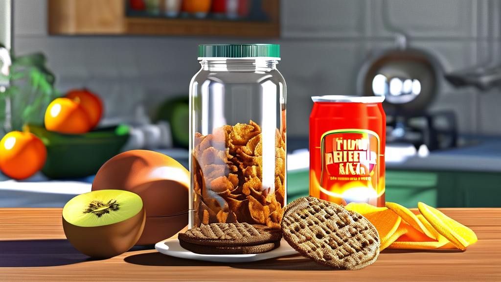 물가 상승 압력: 과자, 자동차 가격 인상 가능성 (realistic 스타일)