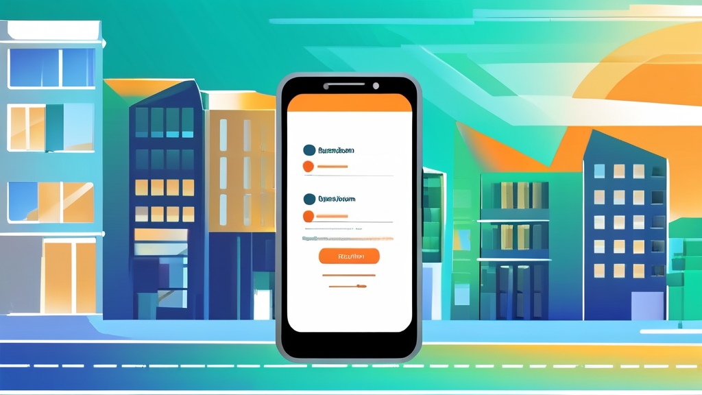 모바일 주민등록증 발급 방법 완벽 가이드 (illustration 스타일)