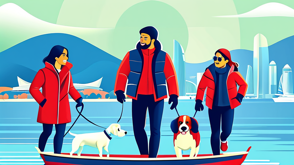 센트럴파크 보트 이용 전 알아두면 좋은 주차 및 편의시설 정보 (illustration 스타일)