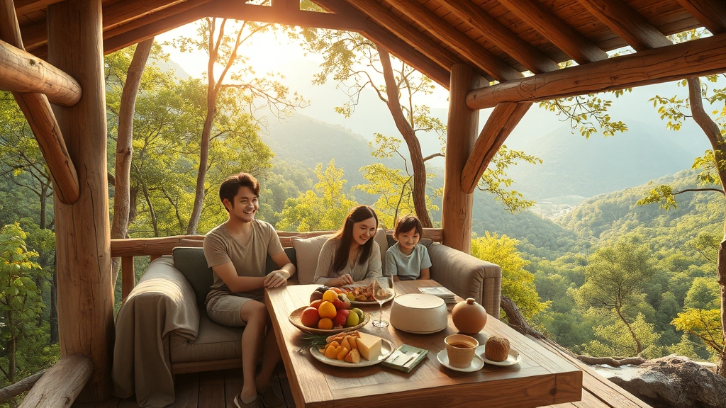 수락 휴, 도심 속 자연 숙소 (realistic 스타일)