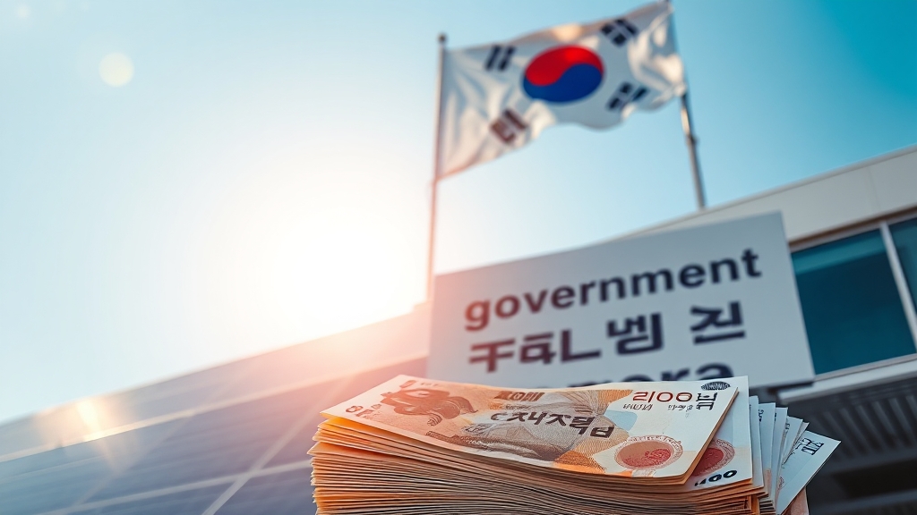 정부 지원: 놓치면 손해! (realistic 스타일)
