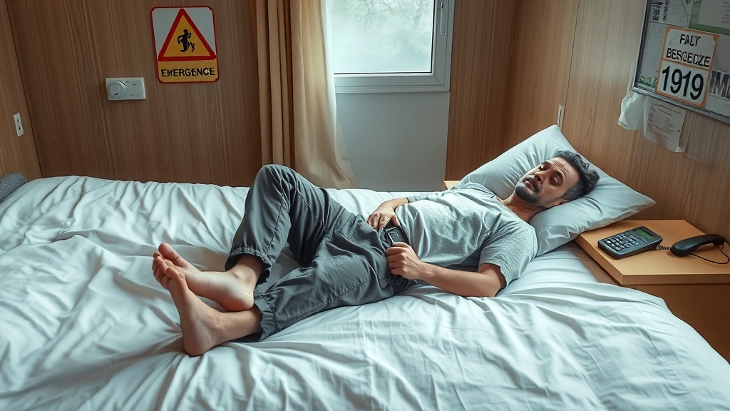 응급 대처 방법 숙지하기 (realistic 스타일)