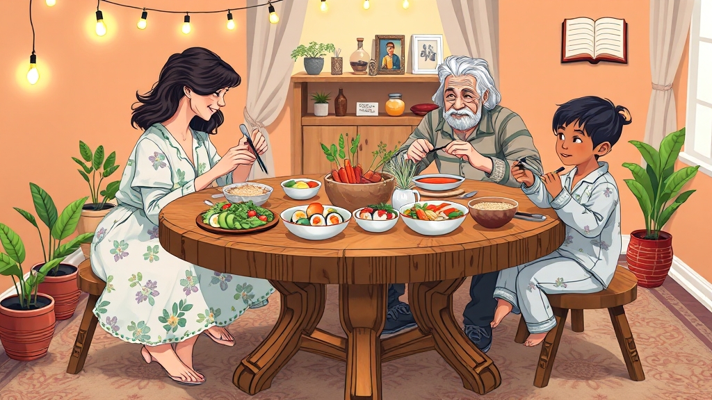 선물 선택 후기 (illustration 스타일)