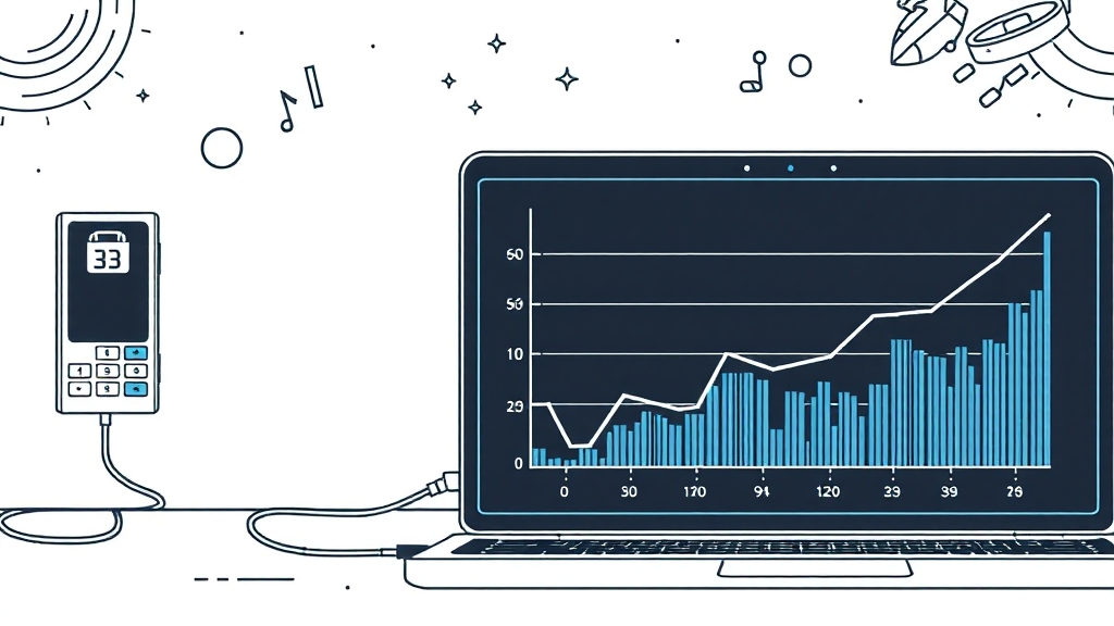 배터리 성능 및 전력 효율 비교 (illustration 스타일)