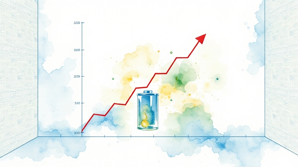LG엔솔 주식 및 투자 전망은? (watercolor 스타일)