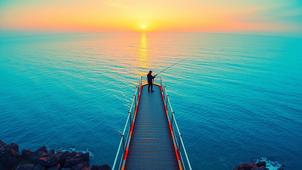 득량만 바다낚시공원 & 추억의 거리 (popart 스타일)