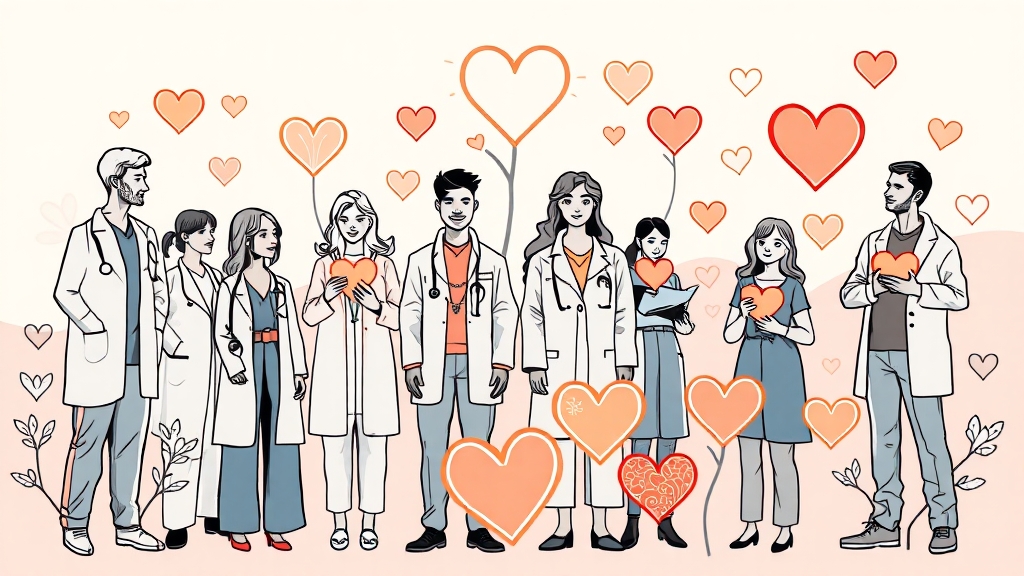 EBS 명의: 건강 정보 가득 (illustration 스타일)