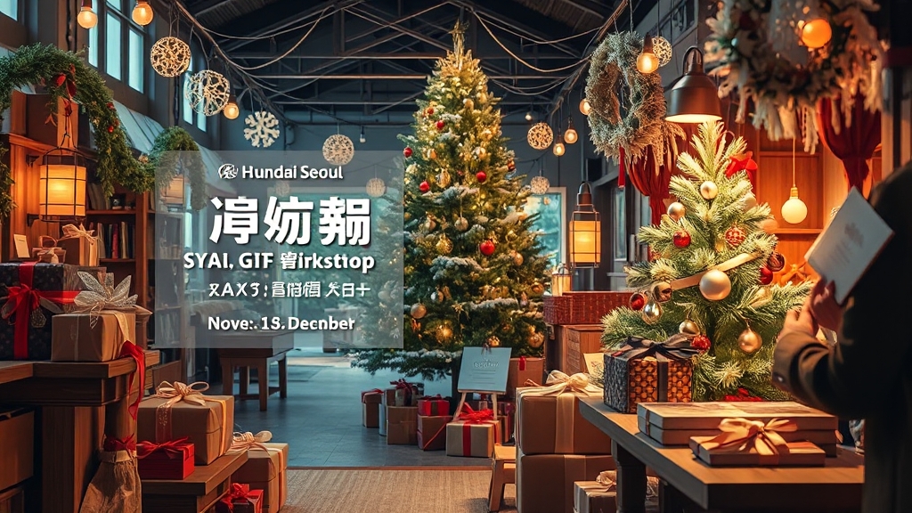 운영 기간 및 예약 상세 안내 (realistic 스타일)