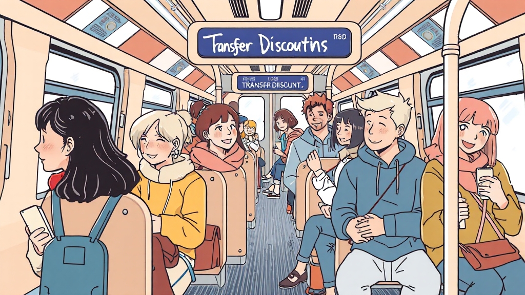 다인승 환승 꿀팁 대방출 (illustration 스타일)