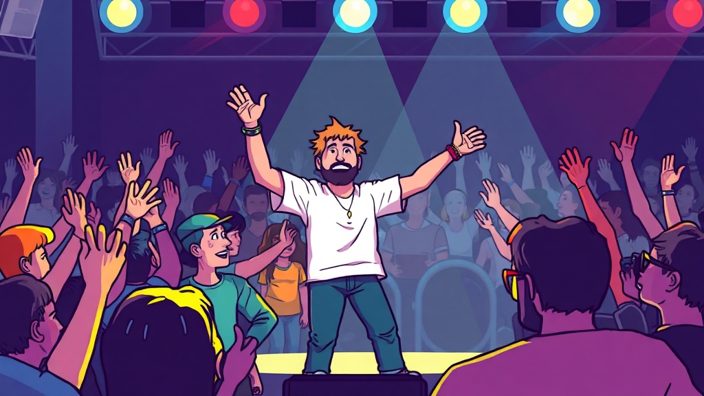 공연 관람 준비물 & 꿀팁 (cartoon 스타일)