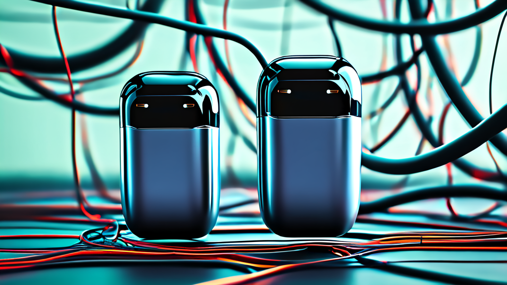 에어팟 연결 문제, 왜 발생할까? (illustration 스타일)