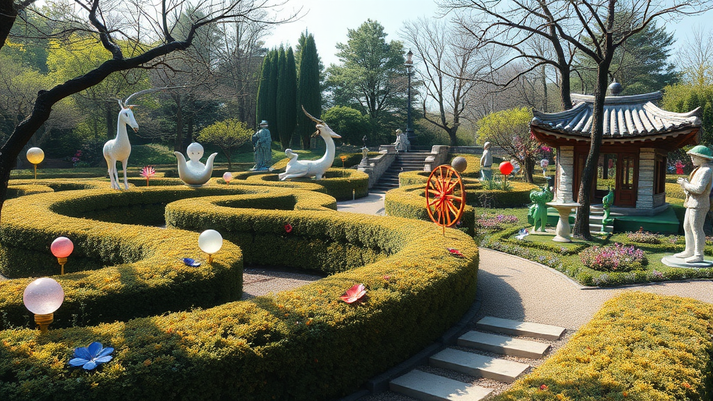 디스커버리 파크의 매력적인 공간 탐험 (realistic 스타일)