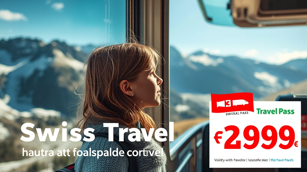 스위스패스 종류 및 가격 비교 (realistic 스타일)