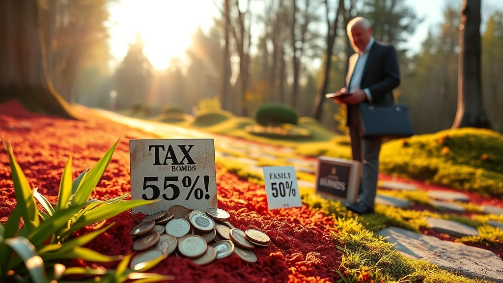 비사업용 토지 양도세 (realistic 스타일)