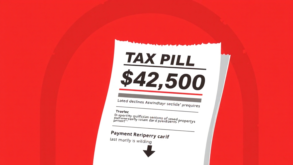 주민세, 미납하면 어떻게 될까요? (illustration 스타일)