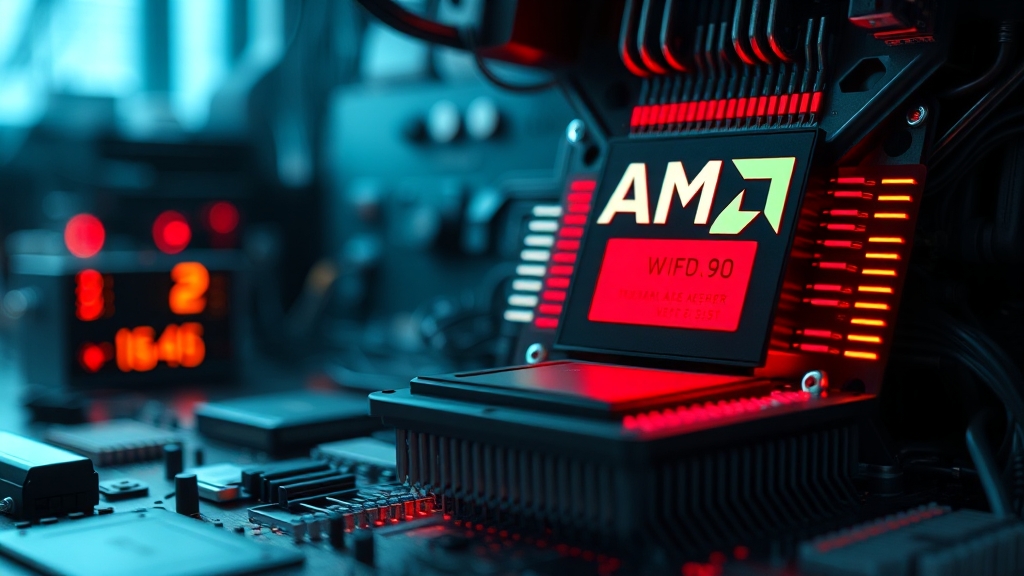 AMD 주가 폭등 이유 (realistic 스타일)