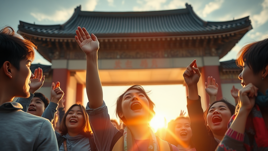 1919 서대문, 그날의 함성: 미래를 다짐하는 자리 (realistic 스타일)