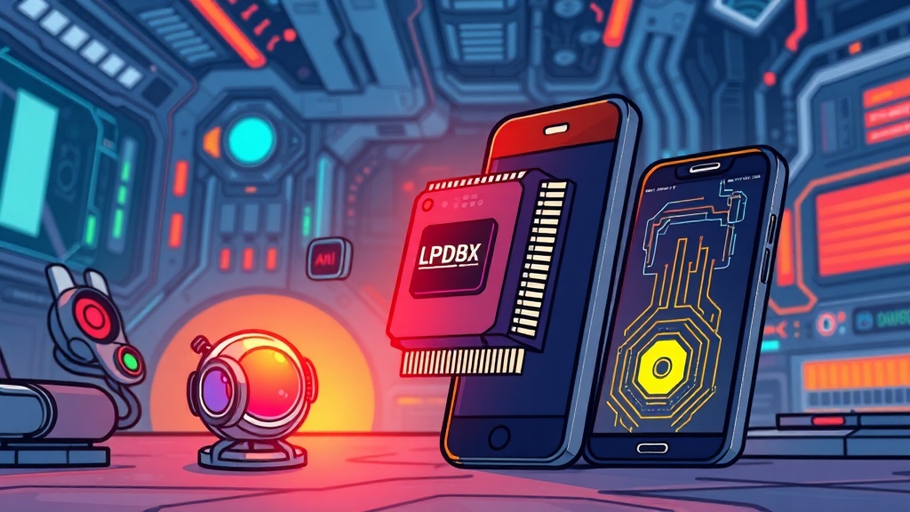 제품 및 기술 경쟁력 (cartoon 스타일)