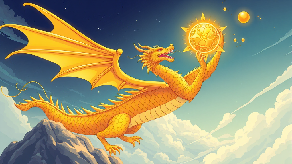 용띠 운세 (illustration 스타일)