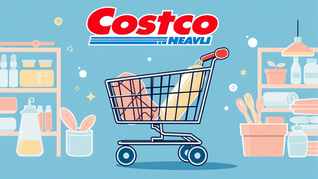 코스트코 1월 할인 분석 (illustration 스타일)