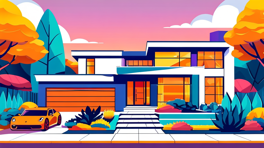 상속세 신고 및 재산 관리 시 유의사항 (cartoon 스타일)