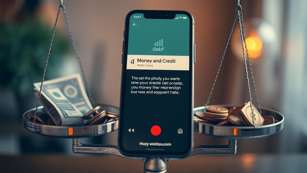 현명한 부채 관리로 마무리 (realistic 스타일)