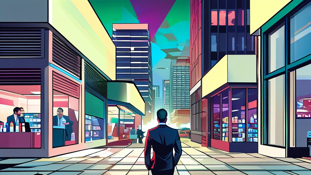 주가 급등락의 배경과 원인 분석 (illustration 스타일)