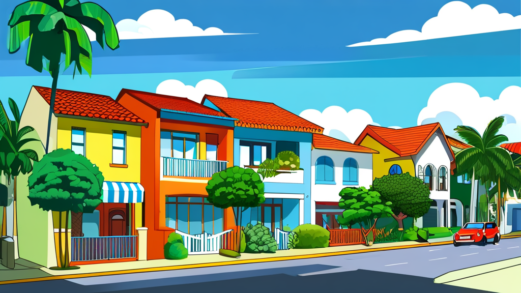 치앙마이 한 달 살기: 안전하고 편리한 장기 주차 솔루션 (cartoon 스타일)