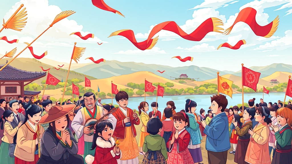 참여하고, 경연하고! (cartoon 스타일)