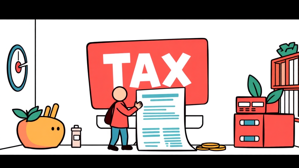 매입세액공제, 놓치면 손해 보는 핵심 전략 (cartoon 스타일)