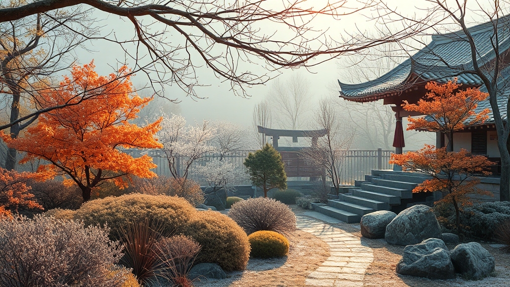 숨겨진 절경, 갑둔리 정원 (realistic 스타일)