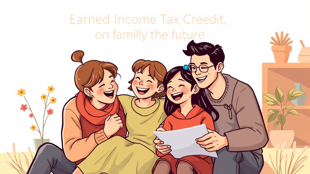 가구원 구성, 근로장려금에 어떤 영향을 미치나요? (illustration 스타일)