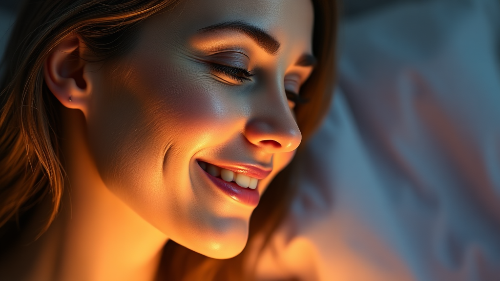 숙면을 위한 마무리 (realistic 스타일)