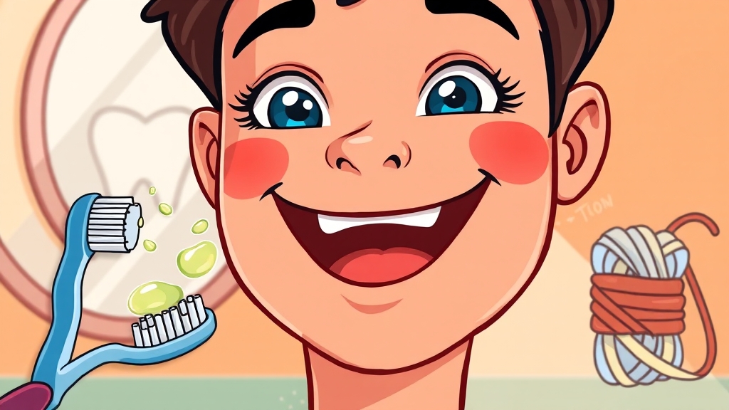 섭취 방법 및 주의사항 (cartoon 스타일)