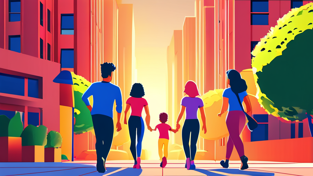 정부 지원 대출부터 저축까지: 청년 금융 지원 총정리 (cartoon 스타일)