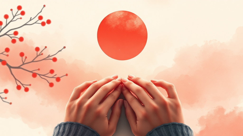 호미곶 해돋이 정보 (watercolor 스타일)