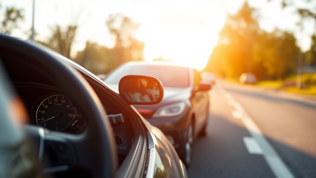 마일리지 특약, 보험료 절약의 핵심 (realistic 스타일)