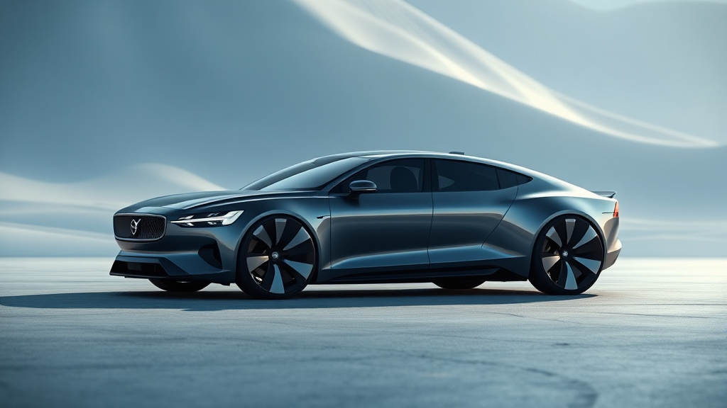 폴스타 5 탄소 발자국, 무엇을 담고 있나요? (realistic 스타일)