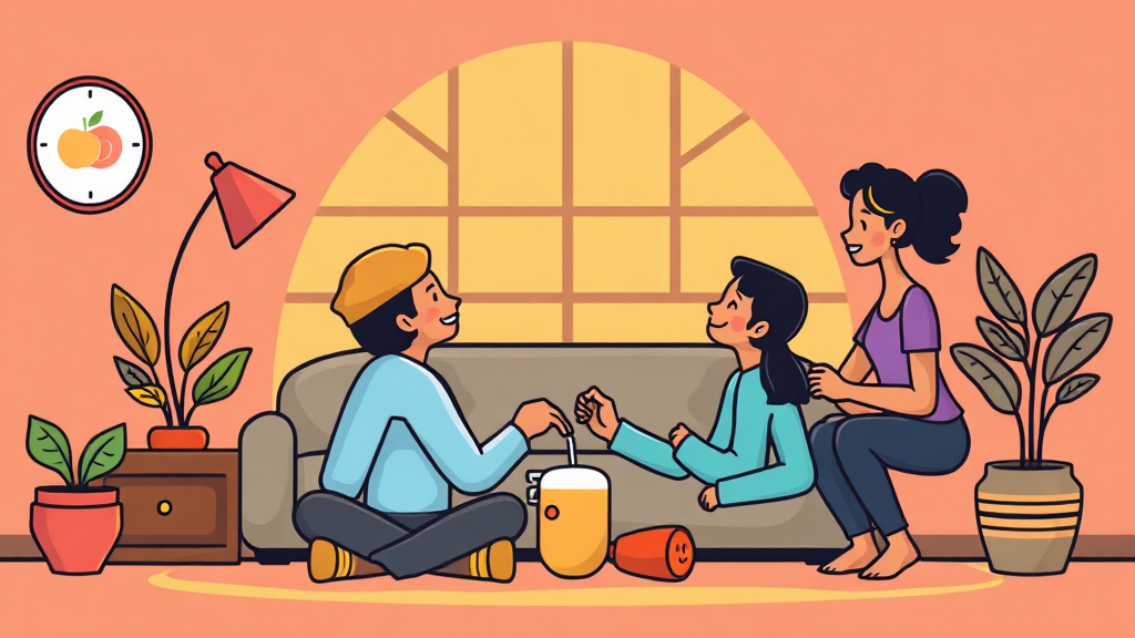 4060 건강지능(HQ)이란 무엇인가? (cartoon 스타일)