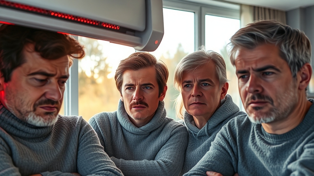 냉방병, 무엇일까요? (realistic 스타일)