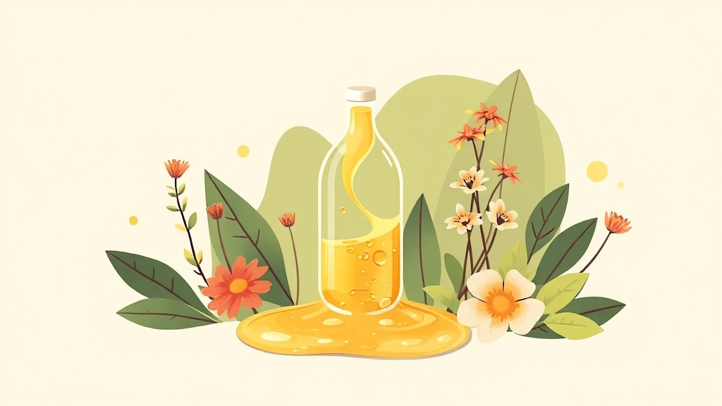 꽃송이버섯 효소의 효능 (illustration 스타일)