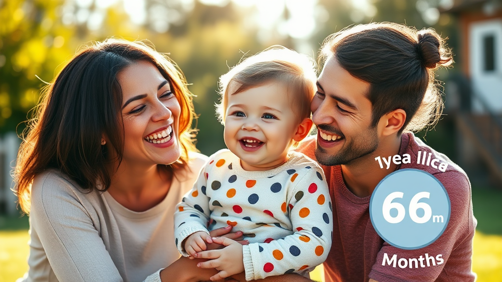 육아휴직 급여 대상 및 조건 (realistic 스타일)